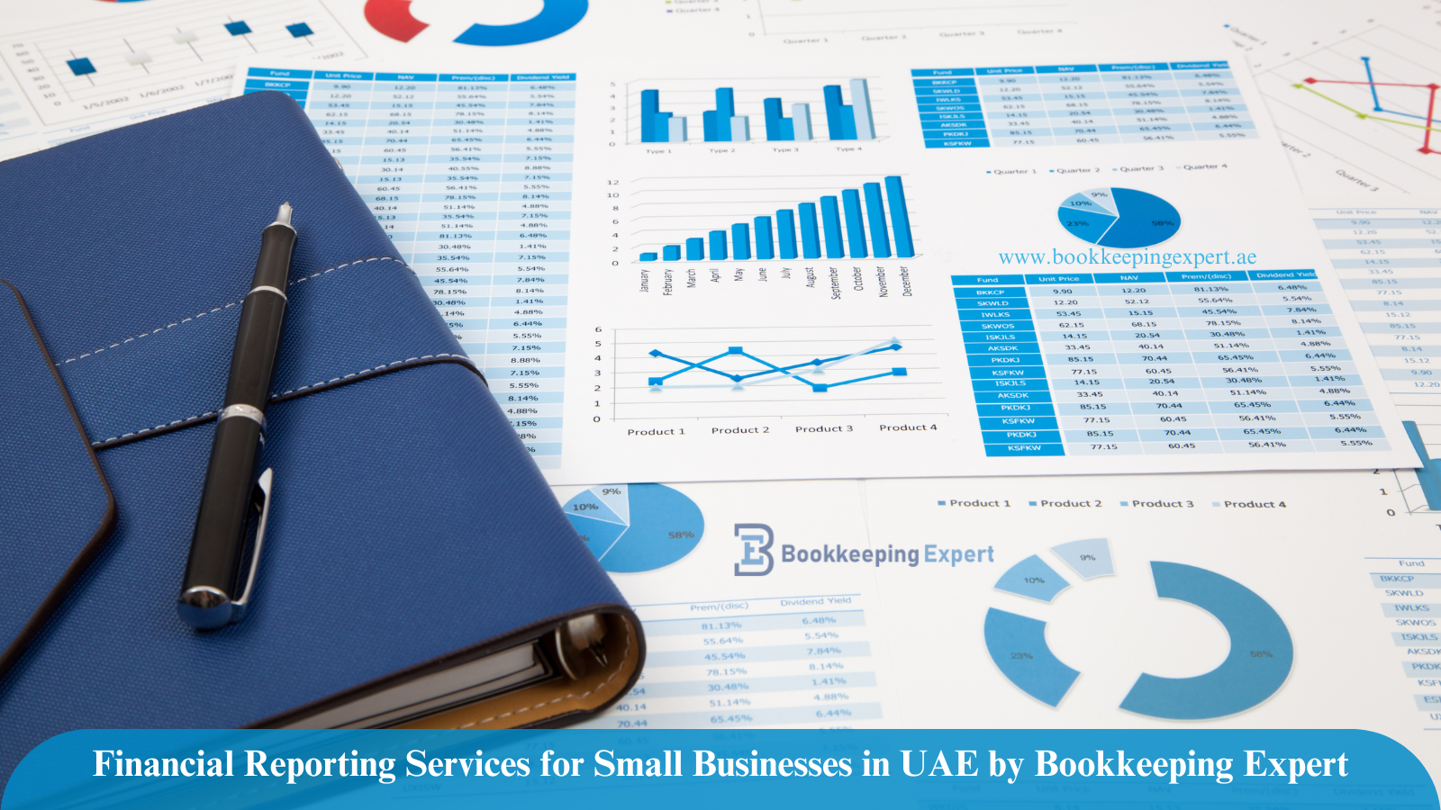 Financial Reporting Services for Small Businesses in UAE by Bookkeeping Expert