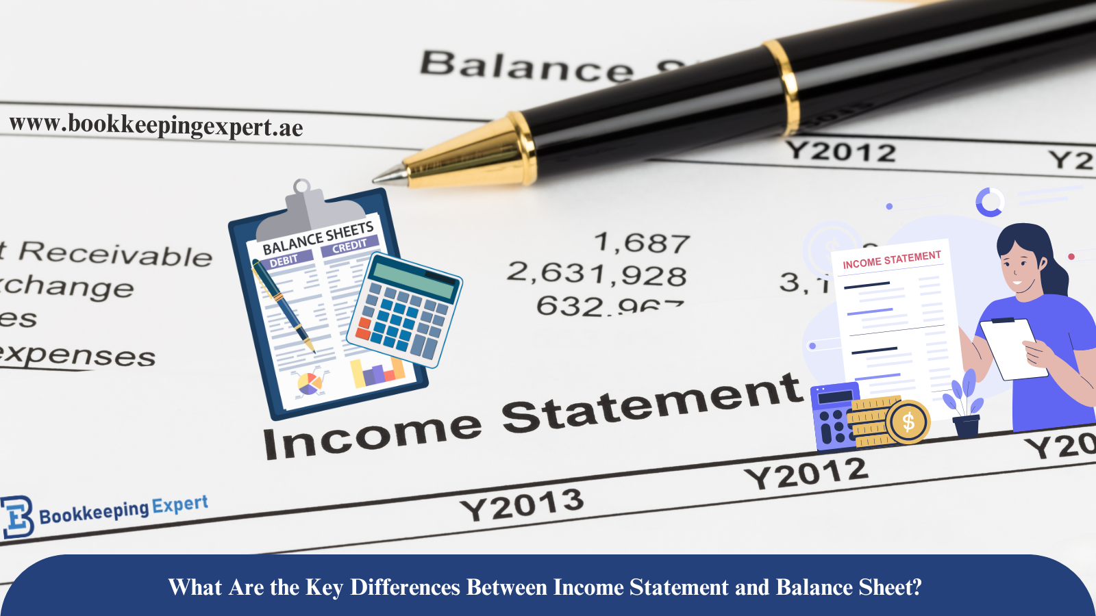 What Are the Key Differences Between Income Statement and Balance Sheet?